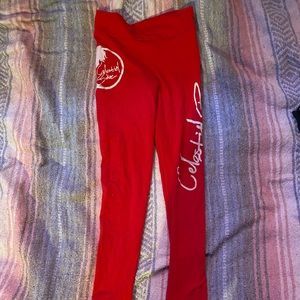 Celestial Bodies workout leggings
